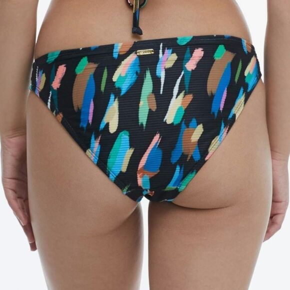 NWT EIDON Women's Standard Updated Low Rider Mid Rise Bikini Bottom Side Knot S - Picture 2 of 11